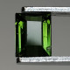 Tourmaline Naturelle Verte  D'Afrique - Baguette 0.80 Carat - 5.7 X 4.4 X 3.2 Mm - Turmalingruppe