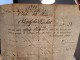 Delcampe - Lettre Par Voiturier De Bâle Du 14 Juin 1824 Pour  Colmar, Filagramme Canton Basel, Cachet  5 Rapp Et Marque En Relief - ...-1845 Precursores