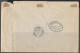 Liechtenstein. Souvenir Sheet Sc. B14 On Registered  Letter, Sent From Vaduz On 26.10.1936 To Munich. - Brieven En Documenten