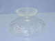 Delcampe - -ANCIENNE COUPE SUR PIED COMPOTIER COUPE A FRUITS En VERRE CENTRE Forme FLEUR   E - Andere & Zonder Classificatie