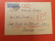 Pologne - Enveloppe En Exprès De Warszawa Pour La France En 1957, Affranchissement Au Verso - J 208 - Covers & Documents