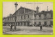 13 MARSEILLE La Gare Saint Charles Nombreux Attelages Chevaux Hommes Avec Parapluie Echelles Au Pied Du Poteau VOIR DOS - Estación, Belle De Mai, Plombières