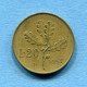 ITALIA - 20 Lire 1957 - VARIANTE ('7' Con Grazie) - Diam: 21,25 Mm, KM# 97.1 * Rif. 0029 - 20 Lire