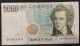 Italia – Billete Banknote De 5.000 Liras – 1985 - 5000 Lire