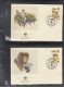 BRUNEI  430-433, 4 FDC, WWF, Weltweiter Naturschutz: Nasenaffe, 1991 - Brunei (1984-...)