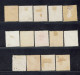 Portugal. 1892. Ensemble De 14 Timbres Oblitérés Surchargés (2 Neufs X) - Used Stamps