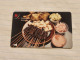 SINGAPORE-(22SIGC)-FOOD 3-(209)($20)(22SIGC-139892)-(tirage-462.000)-(1/92)-used Card+1card Prepiad Free - Singapour