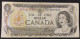 Canadá – Billete Banknote De 1 Dollar – 1973 (Ottawa) – Firmas: Lawson - Bouey - Kanada