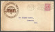 1910 Jeweller Advertising Cover 2c Edward Hamilton Ontario Burrow Stewart & Milne - Histoire Postale