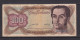 VENEZUELA - 1989 100 Bolivars Circulated Banknote - Venezuela