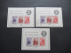 Belgien 1960 Block 26 / 2x Gestempelt Tagesstempel Eupen Und 1x Postfrisch Katalogwert 2012 Betrug 225€ - Unused Stamps