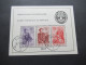 Delcampe - Belgien 1960 Block 26 / 2x Gestempelt Tagesstempel Eupen Und 1x Postfrisch Katalogwert 2012 Betrug 225€ - Nuovi