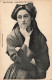 FOLKLORE - Costumes - Pensive - Jeune Fille De L'île De Sein - Carte Postale Ancienne - Costumes