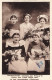 FOLKLORE - Mlle Yvonne Le Noac'h - Reine Des Filets Bleus 1937 Et Ses Demoiselle D'Honneur - Carte Postale Ancienne - Costumes