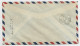 OCEANIE  FRANCE LIBRE 4FR SEUL  LETTRE COVER  AVION TRAPAS PAPEETE 1947 POUR NOUMEA NOUVELLE CALEDONIE - Posta Aerea