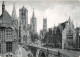 BELGIQUE - Gand - Eglise Saint Nicolas - Beffroi - Eglise St Bavon - Carte Postale - Gent