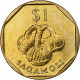 Fidji, Elizabeth II, Dollar, 1999, Bronze-Aluminium, SPL, KM:73 - Fidji