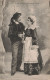 FOLKLORE - Costumes - Le Rendez-vous En Bretagne - Accord - Couple - Carte Postale Ancienne - Costumi