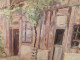 Delcampe - Ancien Tableau Maison De Sologne à Neuvy Près Bracieux Signé M. Marpault - Oils