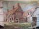 Delcampe - Ancien Tableau Maison De Sologne à Neuvy Près Bracieux Signé M. Marpault - Oils