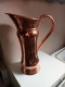 Broc A Eau En Cuivre Ancien Hauteur 36 Cm - Art Nouveau / Art Deco