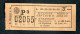 Ticket De Tramways Bruxellois Années 40/50 - Billet Tramway Bruxelles - Belgique - Europe