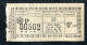 Ticket De Tramways Bruxellois Années 40/50 - Billet Tramway Bruxelles - Belgique - Europa