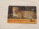 SINGAPORE-(94SIGC-o/b)-LEOPARD-(235)($10)(94SIGC-283697)(tirage-600.000)(1/97)-used Card+1card Prepiad Free - Singapour