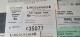 Lot De Titres De Transport Et Bagages Grande-Bretagne - Tickets De Train, Ticket Tramway, ... - Europa