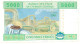 C.A.S. CHAD LETTER C  P609Ca 5000 Francs 2002 SIGNATURE 5 = FIRST SIGNATURE   VF  NO P.h. - États D'Afrique Centrale