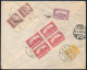 1926 Ajánlott Levél Leipzigbe 8 Db Bélyeggel, 10.000K Bérmentesítéssel - Other & Unclassified