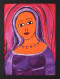 Oláh Jolán (1932-2005): Női Portré. Olaj, Karton, Jelzett, Fakeretben, 79×49,5 Cm - Autres & Non Classés