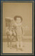 Cca 1900 Kisgyerek Fotója, Keményhátú Fotó Vizitkártya Jérome Karánsebesi Műterméből - Other & Unclassified