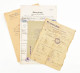 1920-1941 Vegyes Katonai Iratok, 4 Db - Other & Unclassified