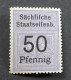 EISENBAHNMARKEN - SACHSEN - RAIL TRAIN SAXE - RAILWAY SAXONY - NEUF**/MNH - 50 Pf - Service