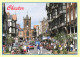 CHESTER, ARCHITECTURE, CHURCH, TOWER WITH CLOCK, CARS, UNITED KINGDOM, POSTCARD - Chester