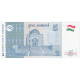 Billet, Tajikistan, 5 Somoni, 1999, NEUF - Tajikistan