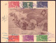 France, Carton Commémoratif, 1938 " 1er Vol Postal La Baule, Belle-Ile -en-Mer " - Other & Unclassified