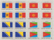 Delcampe - Flaggen Flags Drapeaux ONU Feuillets1980 1997 1998 1999 Nations Unies Bureau De New York Neufs ** - Neufs