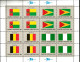 Delcampe - Flaggen Flags Drapeaux ONU Feuillets1980  à 2001 Nations Unies Bureau De New York Neufs ** - Unused Stamps