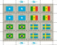 Delcampe - Flaggen Flags Drapeaux ONU Feuillets1980  à 2001 Nations Unies Bureau De New York Neufs ** - Unused Stamps