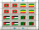 Delcampe - Flaggen Flags Drapeaux ONU Feuillets1980  à 2001 Nations Unies Bureau De New York Neufs ** - Ungebraucht