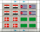 Delcampe - Flaggen Flags Drapeaux ONU Feuillets1980  à 2001 Nations Unies Bureau De New York Neufs ** - Unused Stamps