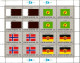 Delcampe - Flaggen Flags Drapeaux ONU Feuillets1980  à 2001 Nations Unies Bureau De New York Neufs ** - Unused Stamps