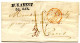 ROUMANIE - BUKAREST 31. MARS SUR LETTRE AVEC CORRESPONDANCE POUR PARIS, 1853 - ...-1858 Prephilately