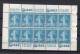 !!! 30C SEMEUSE, PANNEAU DE 10 TIMBRES AVEC BANDES PUBS GIBBS NEUF ** - Unused Stamps