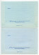 Delcampe - Norway 1970's 5 Different Mint Aeogrammes - 100o. (3 Types), 1.20k & 1.20k + 20o. - Postal Stationery