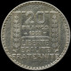 LaZooRo: France 20 Francs 1938 XF - Silver - 20 Francs