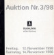 Livre, Auktion Nr 3/98, Auktionshaus Fur Antikes Spielzeug, 1998 - Catalogues