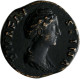 Faustina Maior (+ 141 N.Chr.): Æ-Sesterz, 22,4 G, Geprägt Unter Antoninus Pius, - Die Antoninische Dynastie (96 / 192)